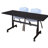 Nevjana Flip-Top Training Nesting Table, 2 M Stack Chairs-32962089-32962092-32962099