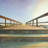 Footbridge - 32"x32" art on canvas