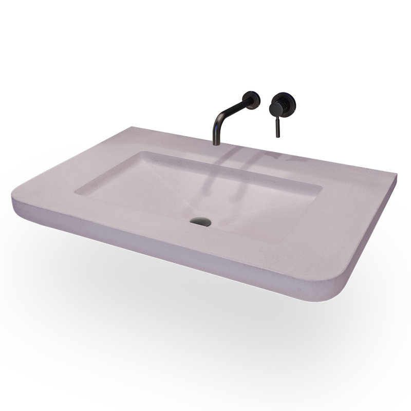 Newterra 37'' L Bathroom Sink
