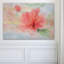 Hibiscus - impression sur toile tendue-1074580498