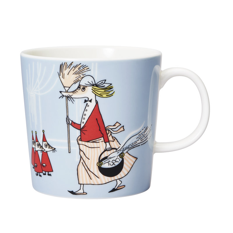 Moomin 10 oz Coffee Mug Fillyfjonk Grey