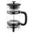 French Press Coffee Maker 34 oz Borosilicate Glass Coffee Tea Press Silver-117867056
