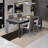 Simple modern Small apartment dining table set-106325822-106325826
