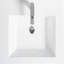 Meuble-lavabo mural moderne avec lavabo et rangement