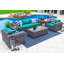 Ensemble de mobilier d'extérieur 16 pièces Malmo-67077306-67077319-93810163