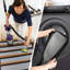Paquet de 15 tapis d'escalier antidérapants avec envers en caoutchouc - Tapis de couloir en polyester 30 po x 8 po pour les marches en bois intérieur, doux et sécuritaire pour les enfants, les personnes âgées et les animaux de compagnie, tapis antidérapants faciles à installer