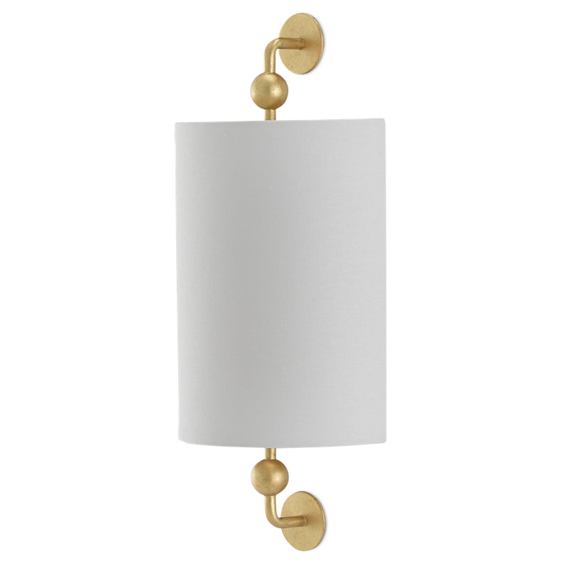 Tavey 1 - Light Armed Sconce, Contemporary Gold