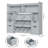 55.1"W Toy Storage Organizer With 4 Drawers & 8 Bins-124444650