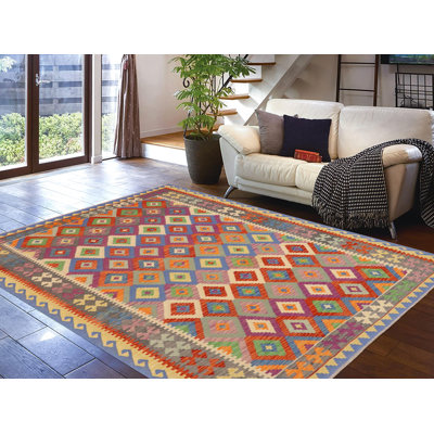 Gezienus Wool Geometric Rug