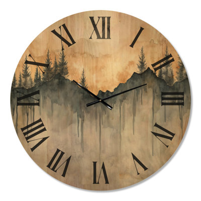 Horloge murale Woodland