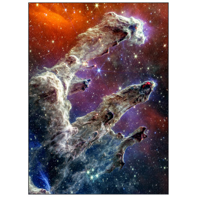 Tapis lavable télescopique The Hubble 5 pi x 8 pi, douceur avec envers antidérapant