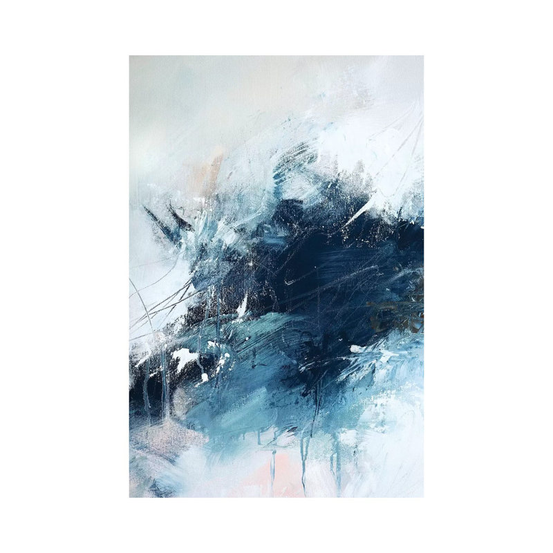 Shrey III - Wrapped Canvas Painting, 66.04 cm H x 45.72 cm W x 1.91 cm D
