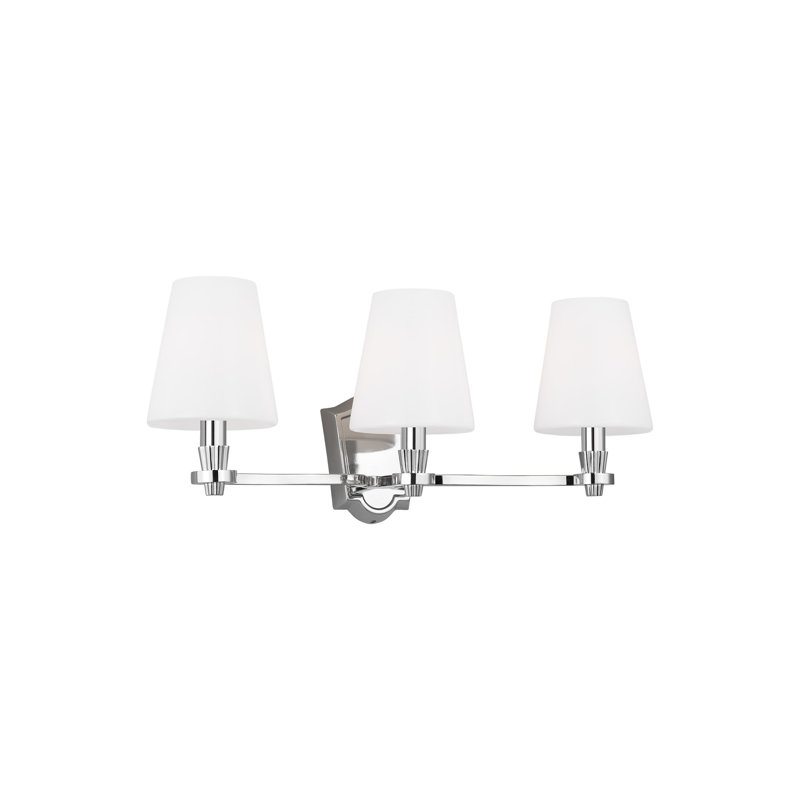 Paisley 3 - Light Vanity Light, Polished Nickel
