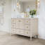 Ensemble de meuble-lavabo à simple cuve en bois massif 48 po Gabby avec plateau Carrera Quartz