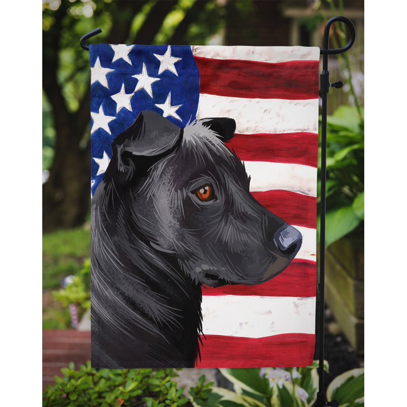 Polyester à 2 côtés 15 x 11 po drapeau de jardin, Phu Quoc Ridgeback