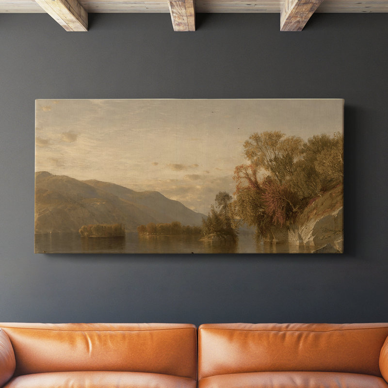 Série paysage - DCCLXII - Toile tendue avec châssis - Prêt à accrocher, H 20 po x l 40 po