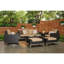 Milo Motion 7 Piece Rattan Sunbrella Sofa Set with Cushions-1070303664-1070303677