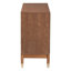 Commode 6 tiroirs Baxton Studio Mandoline Mid-Century