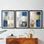 ABSTRACT Series Dxxxi - Impression encadrée sur mesure de qualité supérieure - 3 pièces-1362999218