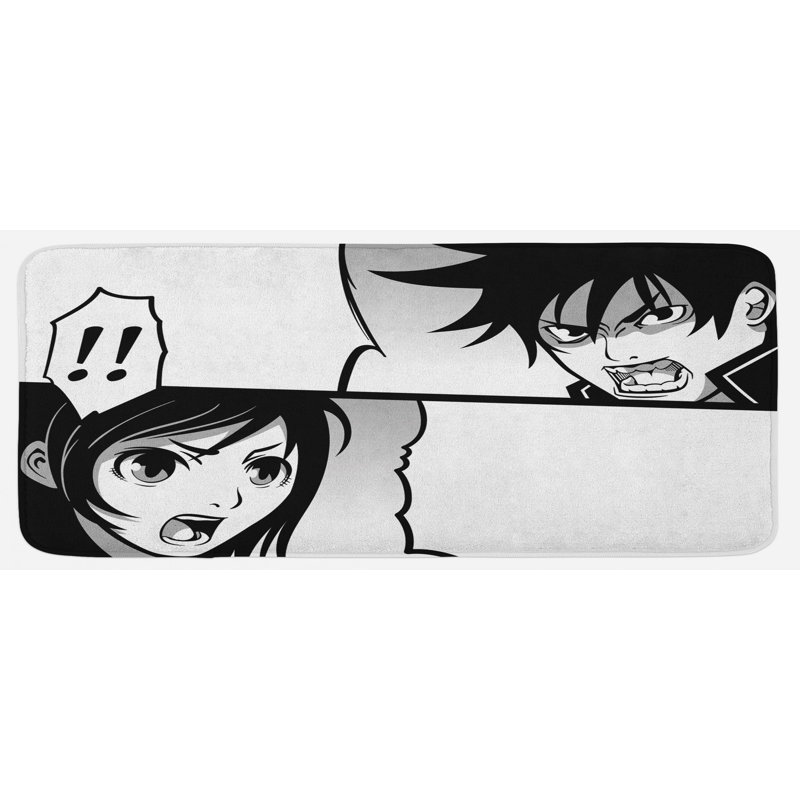 Tapis de cuisine anime