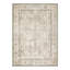 Tapis oriental taupe clair lavable à la machine avec envers antidérapant-131201358
