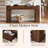 63'' Farmhouse Console Table With Drawer, Wood Sofa Table For Entryway Hallway Living Room-470024770