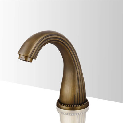 ​The BathSelect Venice Antique Gold Finish Brass Commercial Touchless Sensor Faucet 