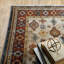 Tapis oriental bleu / brun Hovis-140098873