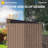 8 ft. W x 6 ft. D Metal Vertical Storage Shed-90872431