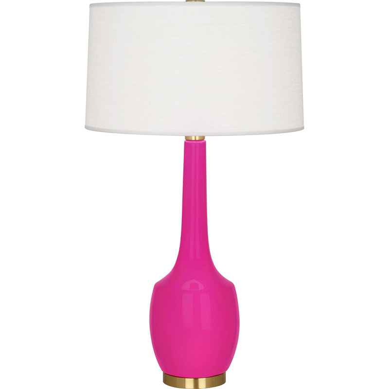 Delilah Table Lamp, Razzle Rose