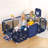 71"x48" Baby Playpen Sturdy Safety Play Yard Activity Center with Basketball Hoop and Football Net-94468286