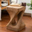 Table de bout en bois manufacturé moderne