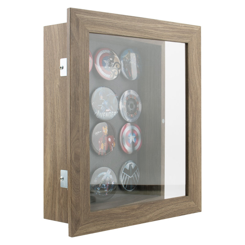 Heyburn Matte Shadow Box Picture Frame, Light Brown