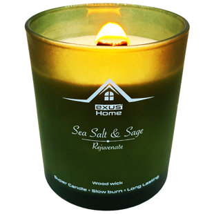 Bougie parfumée sel de mer et sauge