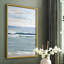 Seagull Bay I, reproduction encadrée - bois massif-1048118660-1048118662