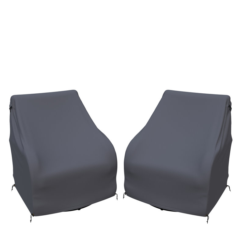 Housses de chaise de chambre en aluminium pivotantes pour patio