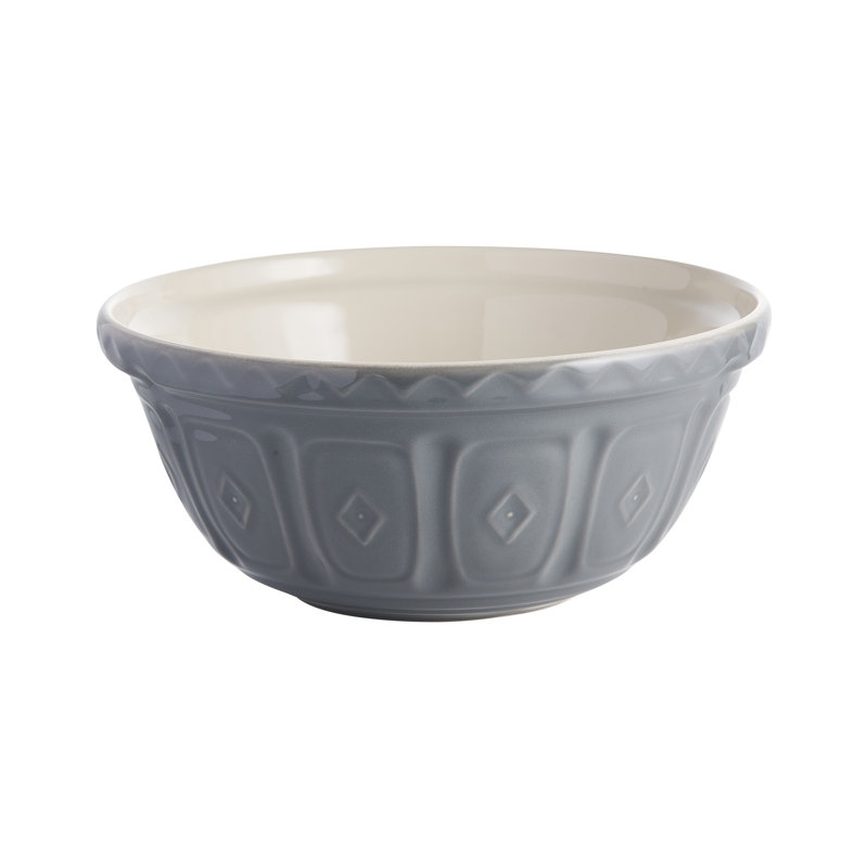 Bol mélangeur gris 11,75 po, Gris, 9,75 po de diamètre