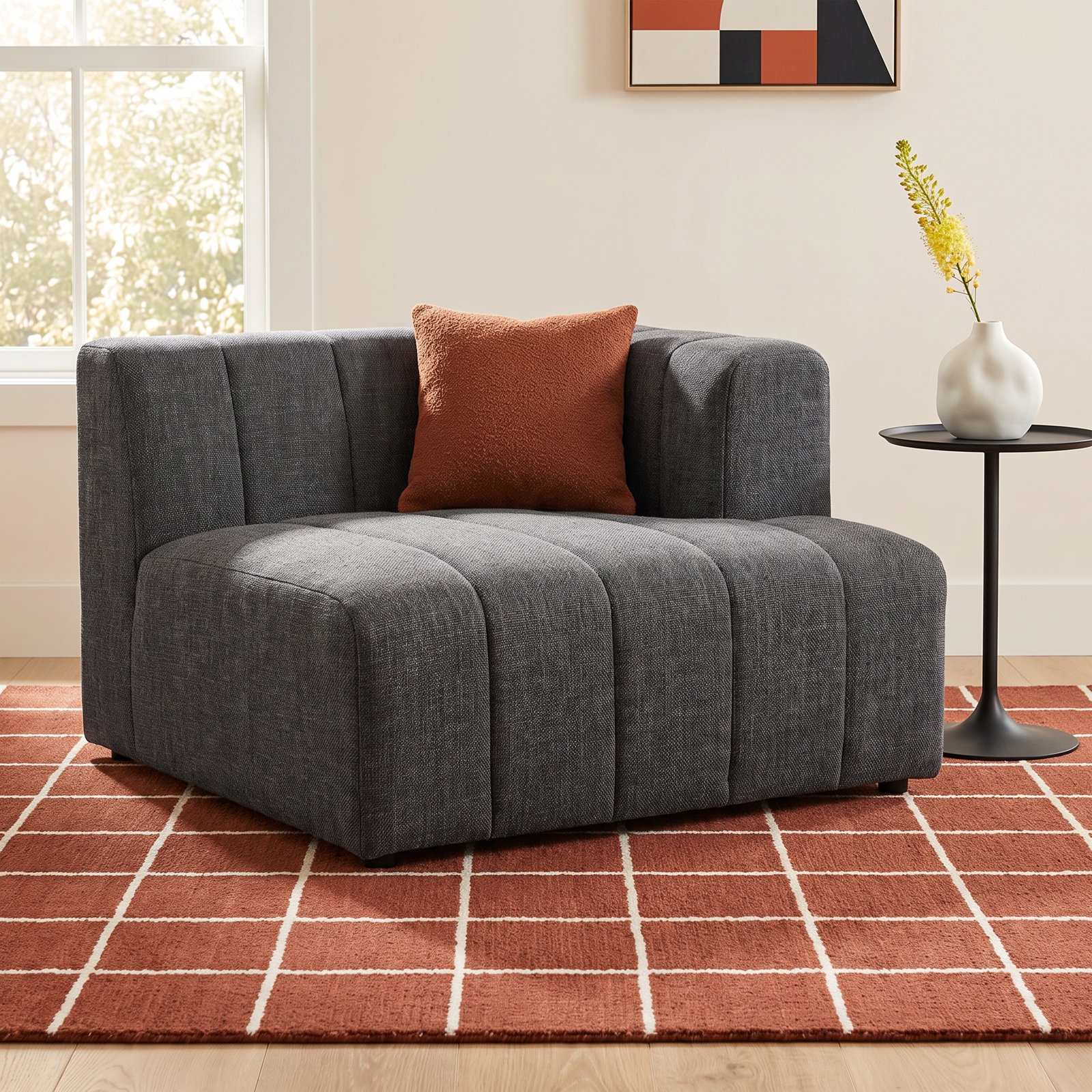 Bowry RAF Chaise Accent Chair