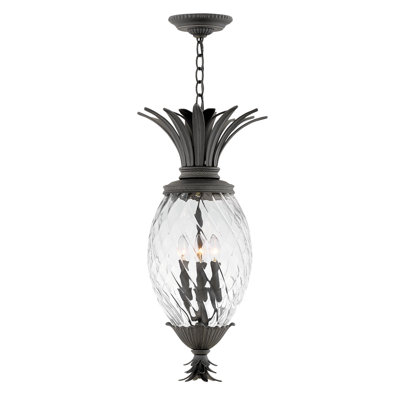 Luminaire suspendu d'extérieur 4 lumières Plantation