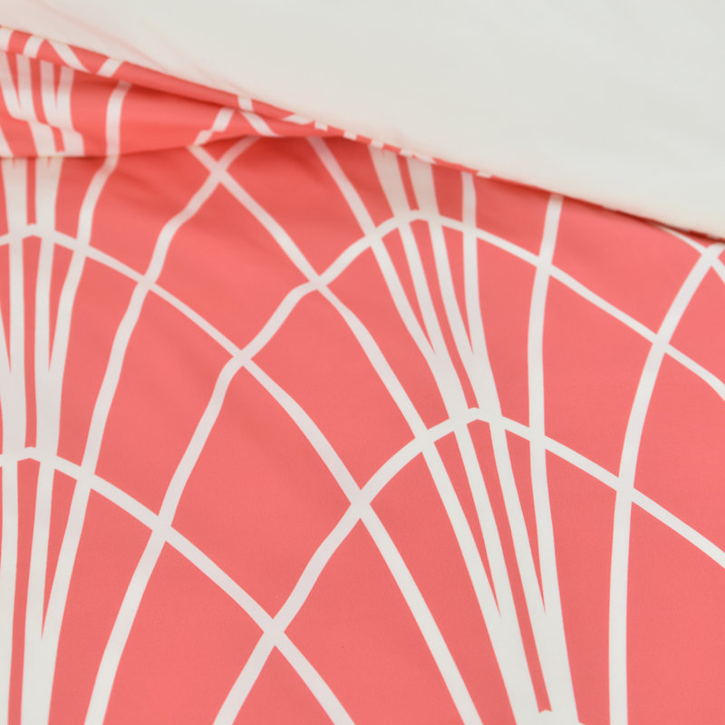 Heather Dutton Polyester Geometric Shapes Duvet Cover, King