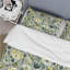 Tranquil Green And White Garden Blooms - Ensemble de housse de couette à motif floral-571536148