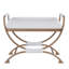 Banc rembourré 100% polyester Irwinton