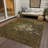 Raenee Washable Abstract Indoor / Outdoor Rug-1600151276