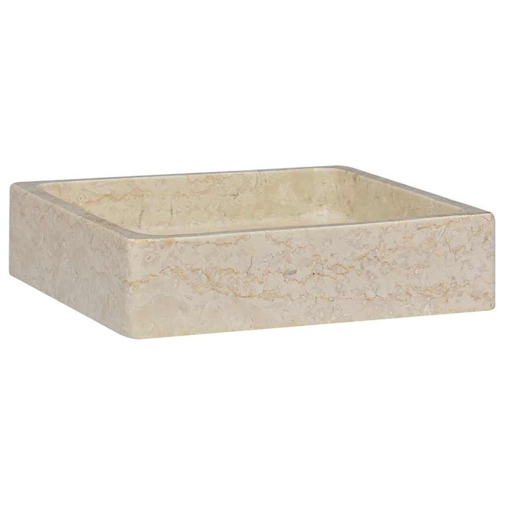 Borough Wharf Brookston 400mm L x 400mm W Marble Square Sink