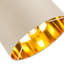 Contemporary Cotton Lamp/Light Shade with Shiny Paper Inner-1087215270-1189610648