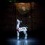 Iridescent Reindeer Family With 200 White LEDs