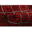 One-of-a-Kind 3'6" X 5'3" 1980s Wool Area Rug in Red
