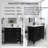 36” Freestanding Single Bathroom Vanity with Top-390495454
