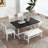 Risner Modern Risner Rectangular 35.4'' L x 59'' W Dining Set,kitchen table set,dining table set,dining room set-997582986-997582989-997582988