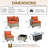 4 - Person Rattan Outdoor Seating Group With Cushions And Fire Pit Table-443374757